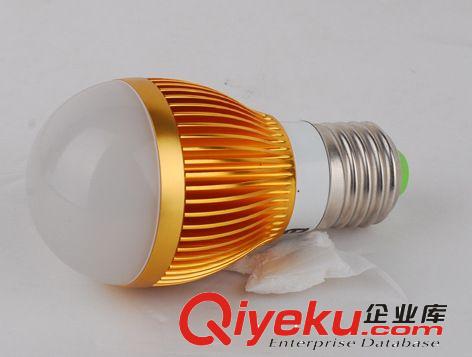 （廠家直銷）3W 大功率球泡 正白 E27燈頭 12V 24V 220v