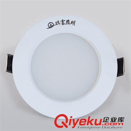 琪富LED筒燈3W 高亮LED筒射燈天花燈防霧燈具 LED節(jié)能燈具 tj