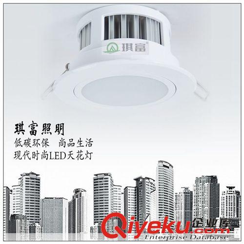 廠家批發(fā)led天花筒燈2.5寸3寸4寸6寸背景墻燈大功率霧燈工程筒燈原始圖片3