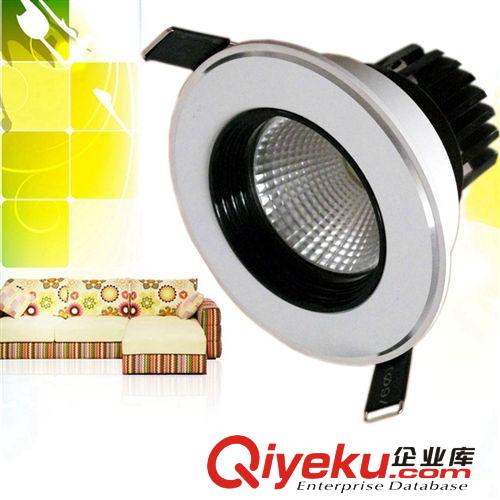 LED燈3W天花筒燈3寸4寸5寸6寸高亮LED一體化防霧工程筒燈古鎮(zhèn)廠家