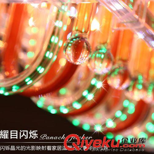 中山燈具廠   現(xiàn)代簡約時尚客廳燈led吸頂燈  奢華水晶燈8098原始圖片3