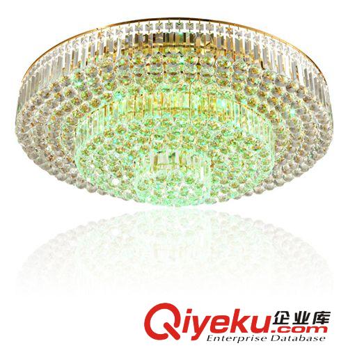 古鎮水晶燈批發j 酒店水晶燈 現代客廳吸頂燈圓形led吸頂燈8021原始圖片3