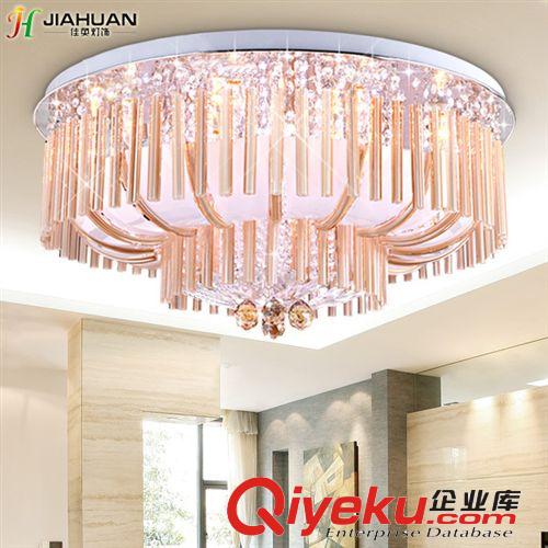 圓形led吸頂燈現代客廳吸頂燈臥室水晶吸頂燈餐廳吸頂燈新款8586原始圖片2