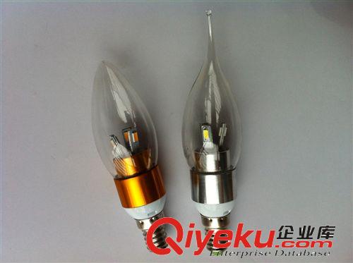 供應定制LED蠟燭燈 3W尖泡led臘燭燈泡 高亮蠟燭燈原始圖片2