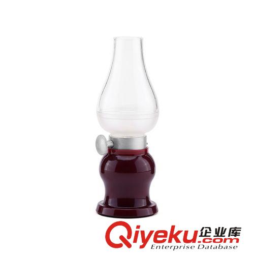 懷舊LED煤油吹控?zé)?創(chuàng)意調(diào)光小夜燈 仿古煤油燈 LED臺(tái)式移動(dòng)臺(tái)燈原始圖片3