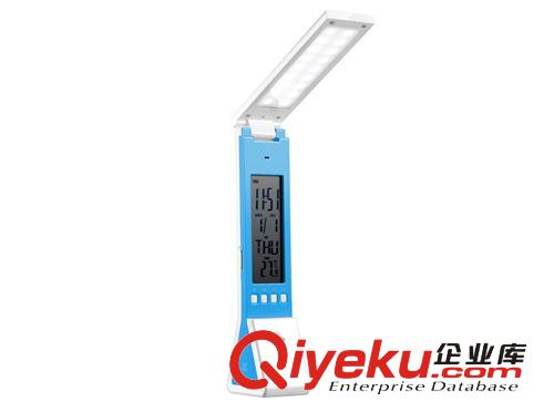 LED手電筒臺燈多用途充電臺燈 萬年歷觸摸LED多功能應急照明手電原始圖片3
