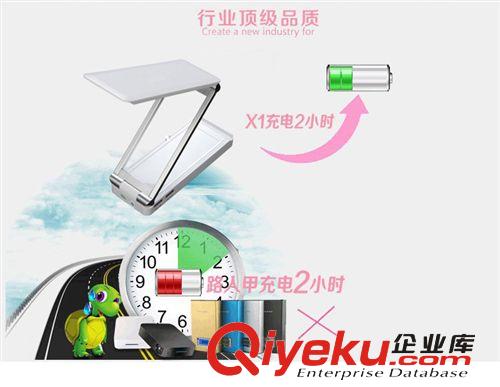 智能手機(jī)充電寶精品移動(dòng)電源折疊式多功能LED護(hù)眼臺(tái)燈 生日禮物燈原始圖片3