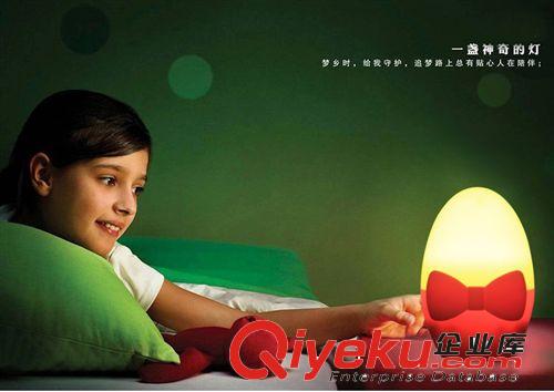 qqsf2014新款金蛋光控感應LED小夜燈 寬電壓110-220V插電夜燈原始圖片3