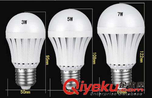 特異功能魔術(shù)LED球泡燈 充電應(yīng)急燈泡 通用SY-E27-3W 5W 7W球泡