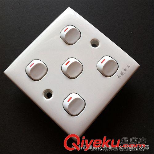 【佛山】 盈楚五金電器批發大量出售 永亮電工五位開關3原始圖片3