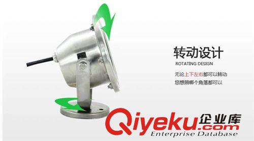 廠家直銷LED水底燈 防水投射 水下噴泉燈 水池七彩景觀燈 12V低壓原始圖片3