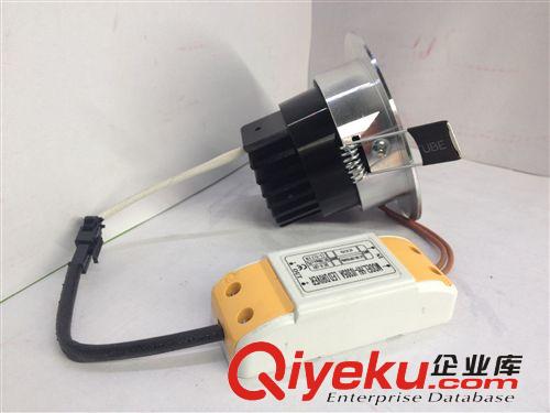 中山揚誠照明：led筒燈 3W 5W 高光 COB 廠家直銷天花燈原始圖片3