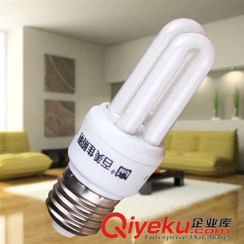 中山燈飾廠家直銷2u節能燈 新品上市促銷一級節能環保u型節能燈泡
