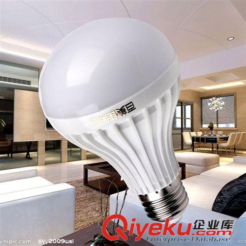 中山廠家直銷新款LED塑料球泡3W5W7W9W12W 高檔LED塑料球泡燈
