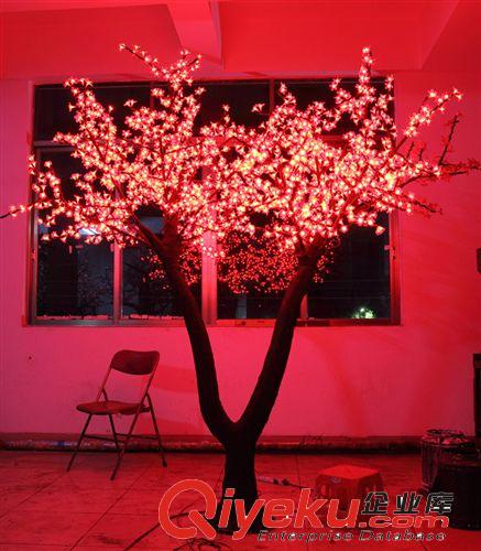 LED櫻花樹,LED桃花樹,仿真樹燈,LED戶外景觀樹燈節日發光樹YW5