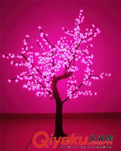 LED櫻花樹,LED桃花樹,仿真樹燈,LED戶外景觀樹燈節日發光樹YW2