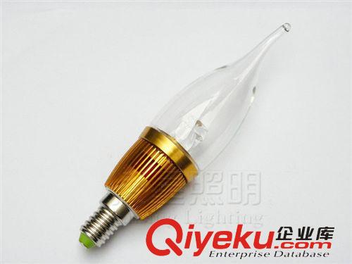 E14 1W3W尖泡燈超亮 led球泡燈 led節(jié)能燈 led燈泡