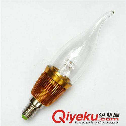 E14 1W3W尖泡燈超亮 led球泡燈 led節(jié)能燈 led燈泡原始圖片2