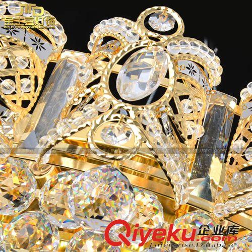古鎮(zhèn)廠(chǎng)家批發(fā) LED水晶燈 圓形客廳吸頂燈具酒店水晶燈飾 直徑1米原始圖片2