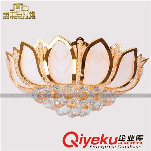 蓮花王子水晶燈 現代時尚客廳吸頂燈 簡約溫馨臥室燈飾餐廳燈具原始圖片3
