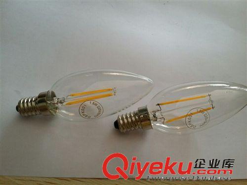廠家新品LED燈絲燈 LED鎢絲燈蠟燭燈 1.8W鎢絲LED蠟燭燈原始圖片3