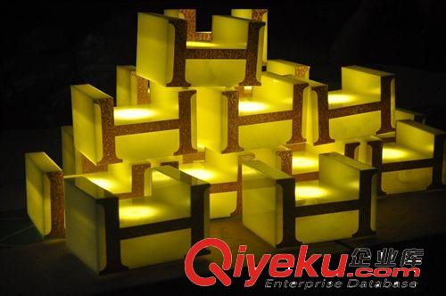 tj{ms}可定做酒吧充電散臺燈充電燭臺壓克力雕刻古典臺燈原始圖片3