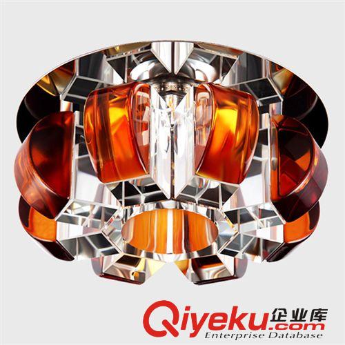 邁特豐爆款led水晶吸頂燈過道燈走廊燈門廳燈陽臺玄關燈具批發(fā)原始圖片2