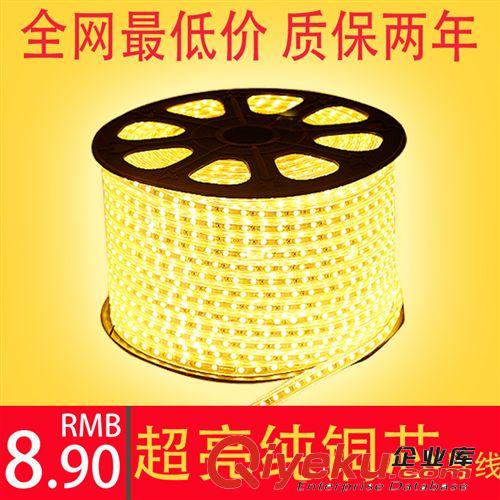 節(jié)惠LED3014led燈帶超亮超越5050防水120珠220V貼片燈條吊頂暗藏