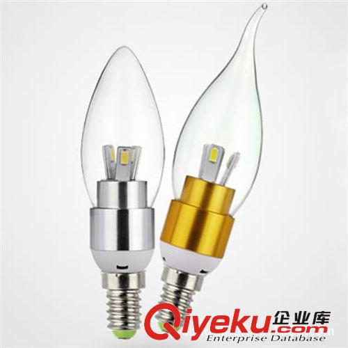 LED廠家直銷led蠟燭燈, 3w尖泡燈  批發(fā) 筒燈內(nèi)裝燈具，吊燈配燈