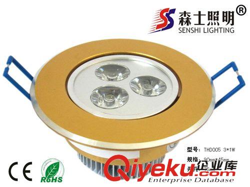 【廠家直供】 LED天花燈 3x1w  LED射燈 質(zhì)保2年