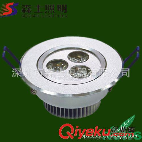 LED筒燈天花燈3W LED 220V櫥窗燈，走廊燈