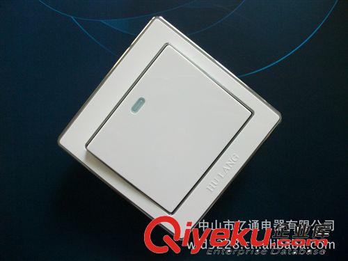 廠家直銷86型墻壁開關(guān) 戶朗D3系列 一開雙控墻壁開關(guān) 家居{sx}原始圖片2