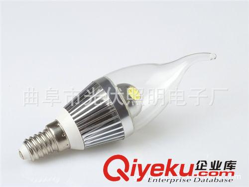 紅辣椒照明 3WLED拉尾泡 蠟燭泡 尖泡 LED拉尾節(jié)燈泡
