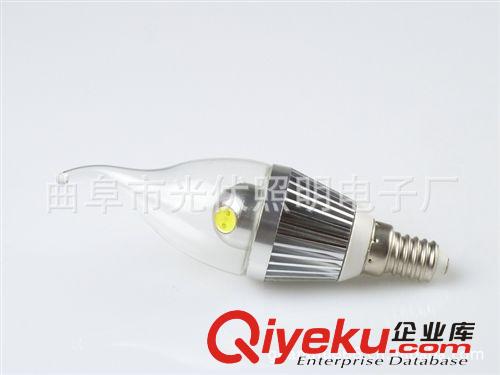 紅辣椒照明 3W LED拉尾泡 LED尖泡 蠟燭泡 蠟燭燈尖泡 LED燈泡原始圖片3