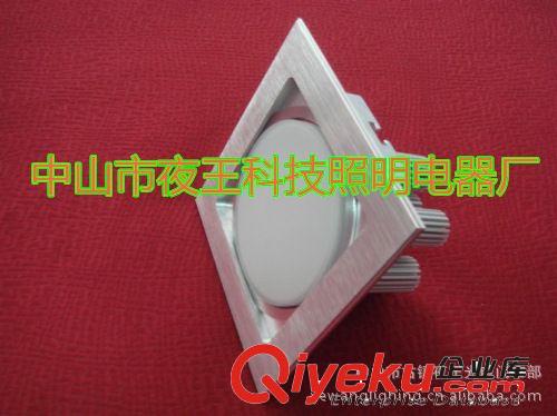低價供應(yīng)新款LED天花燈 獨立散熱 360度 射燈 方形 筒燈 吸頂燈原始圖片2