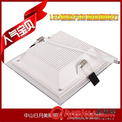 led方形玻璃面板燈 6W 12W 15W  led新款面板燈玻璃面板燈套件原始圖片3