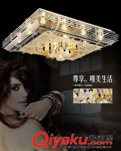 水晶燈 現(xiàn)代水晶燈 LED水晶燈 品牌燈飾直供贈(zèng)遙控一件起批70181