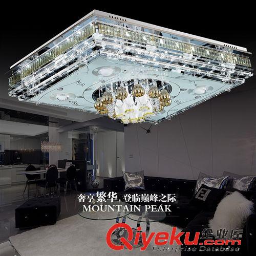 水晶燈 現代水晶燈 LED水晶燈 品牌燈飾直供贈遙控一件起批70160