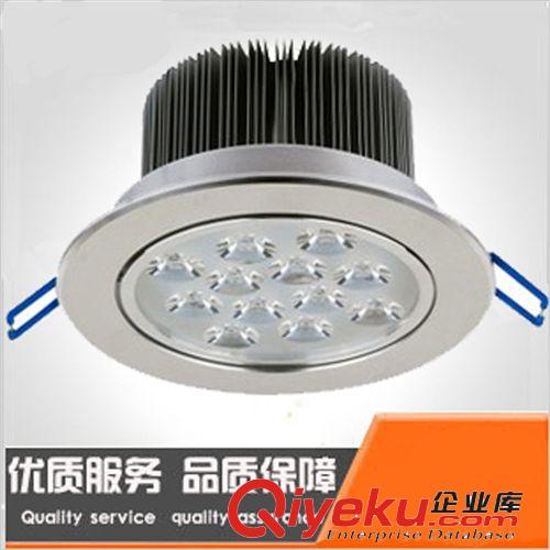 12W砂銀LED天花燈 LED12W筒燈 12WLED天花燈 帶紋邊12W天花燈