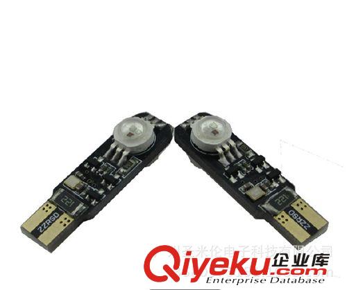 汽車T10 LED示寬燈11種模式6顏色W5W高亮示廓燈爆閃警示燈原始圖片3