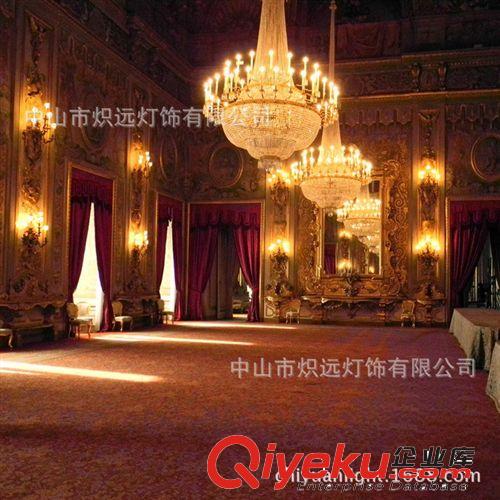 燈飾廠家 定制俄羅斯歐式風(fēng)格大型水晶吊燈 大堂 別墅大型水晶燈原始圖片3