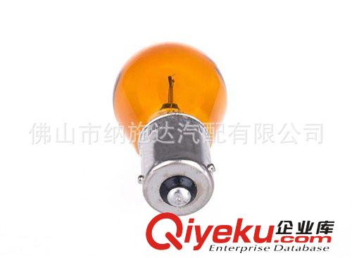 飛利浦單絲斜角剎車尾燈轉向倒車燈泡 黃色 12496 12V PY21W