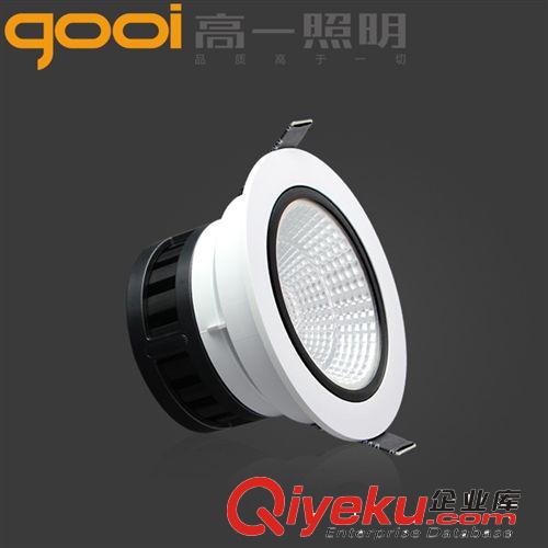 廠家供應4寸COB筒燈  LED天花筒燈 cob光源筒燈12W 商照筒燈