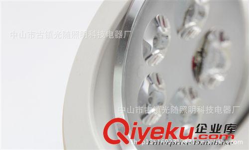 供應(yīng)高檔LED天花燈、加厚散熱器豪華射燈節(jié)能燈客廳燈吸頂燈強(qiáng)光原始圖片3