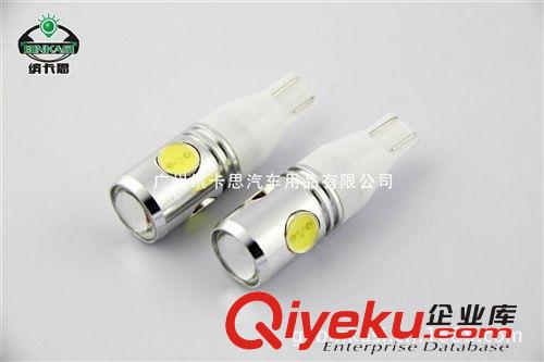 廠(chǎng)家直銷(xiāo) T10示寬燈 W5W汽車(chē)LED小燈 5630-6SMD （帶鋁件）儀表燈