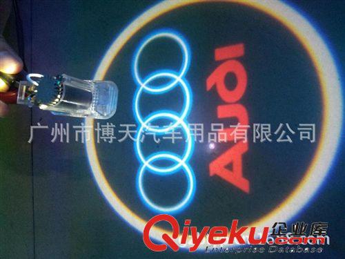 奧迪迎賓燈Q5 A4L A5 A6L Q3 A7 A8L Q7投射燈 投影燈 門燈改裝原始圖片3