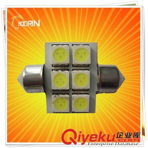 廠家直銷led燈，雙尖6SMD led汽車燈 低價格，長壽命原始圖片2