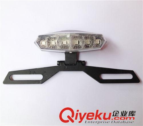 【全新高亮度】摩托車尾燈 雙色LED剎車后尾燈 超高亮LED改裝尾燈原始圖片2