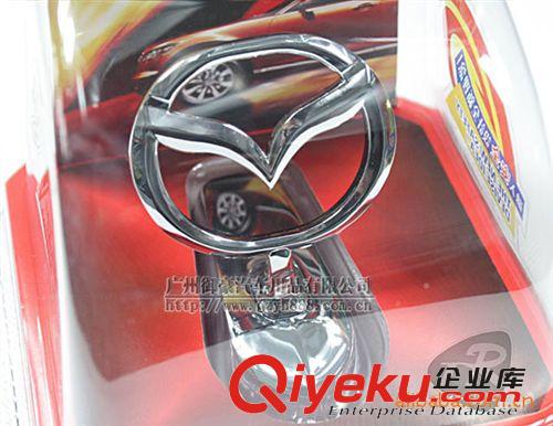 馬自達(dá)豪華活動(dòng)式車標(biāo) 引擎蓋鋅合金電鍍gd車頭立標(biāo)原始圖片3