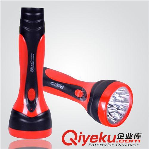 雅格YG-3229 充電式強(qiáng)弱雙檔可調(diào)節(jié) 應(yīng)急照明電筒 9個(gè)LED手電筒原始圖片3